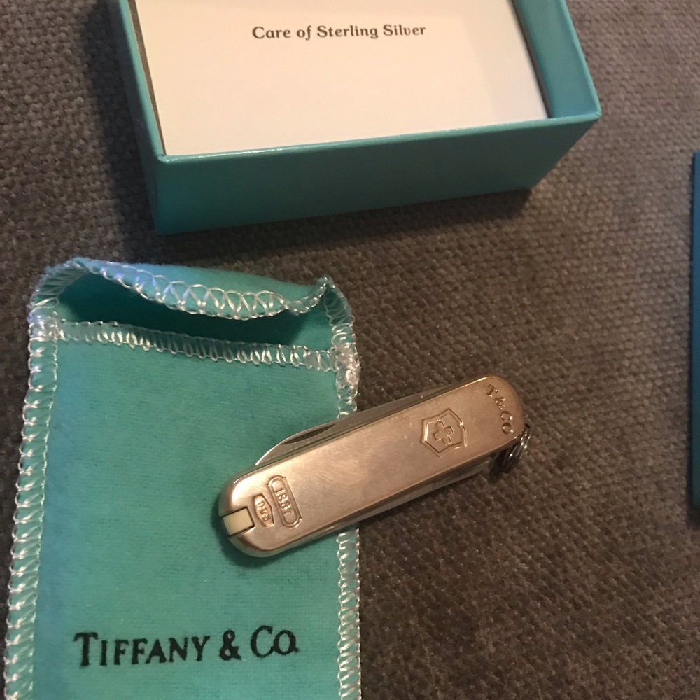 Tiffany and Co 1837 Swiss Army Keychain